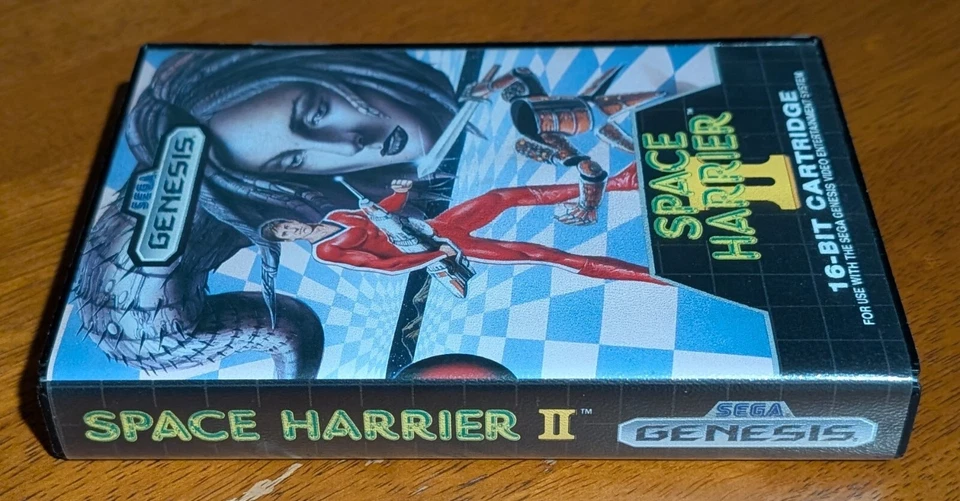 1988 Sega Genesis Space Harrier 2 II CIB *Very Good Condition* - Image 4 of 4