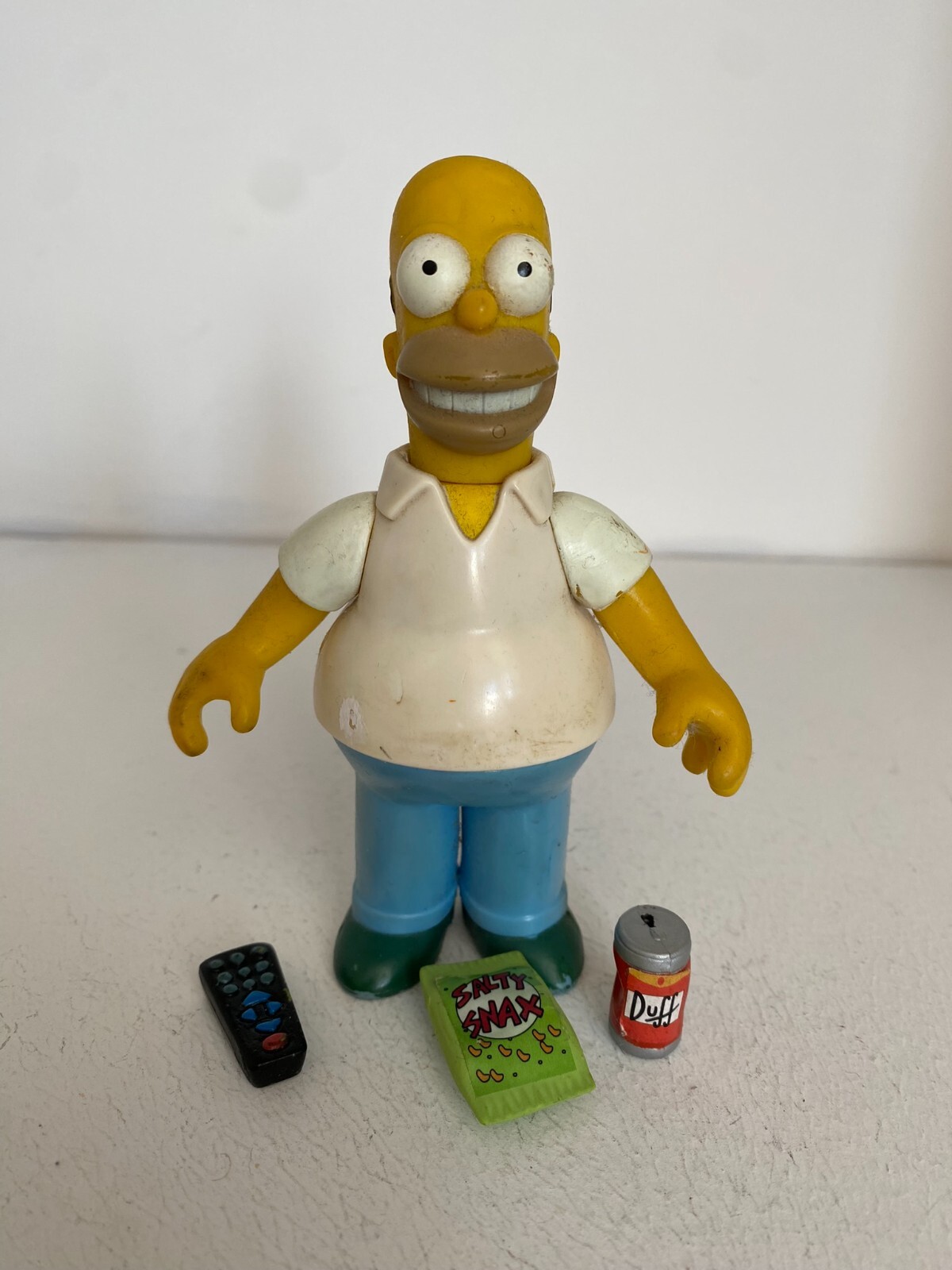 PLAYMATES INTERACTIVE THE SIMPSONS SERIES 1 HOMER SIMPSON ACTION FIGURE WOS