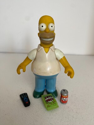 Playmates INTERACTIVE The Simpsons Serie 1 Homer Simpson Actionfigur WOS