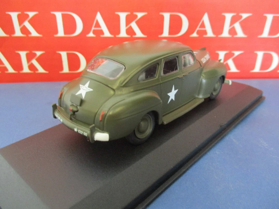 Die cast 1/43 Modellino Auto DeSoto Deluxe 4D US Army Staff Car UK 1944 - Immagine 3 di 4