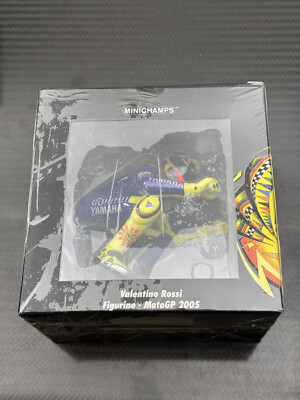 Valentino Rossi 2005 ミニチャンプス1/12 MINICHAMPS 1/12 Valentino Rossi 2005 Moto GP figurine RARE