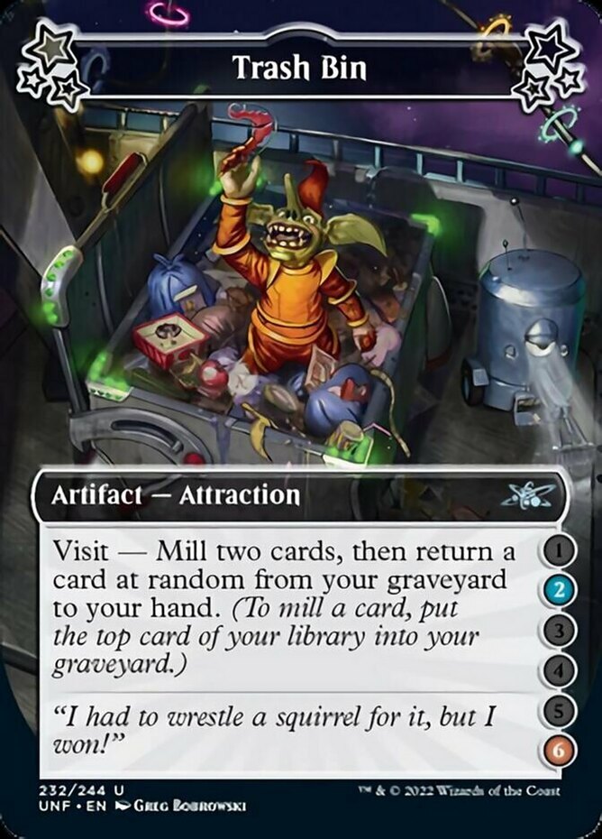 Trash Bin (2-6) x1 - Unfinity - NM-Mint, English - Unfinity