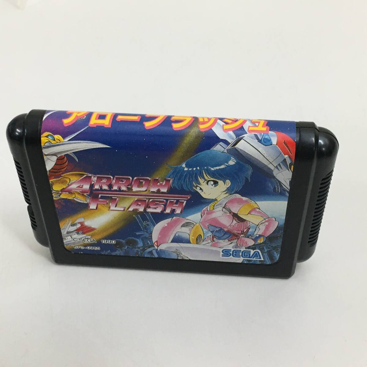 Mega Drive Arrow Flash Sega MD Used Case With Instruction Mega Drive Arrow Flash Sega MD Used Case With Instruction