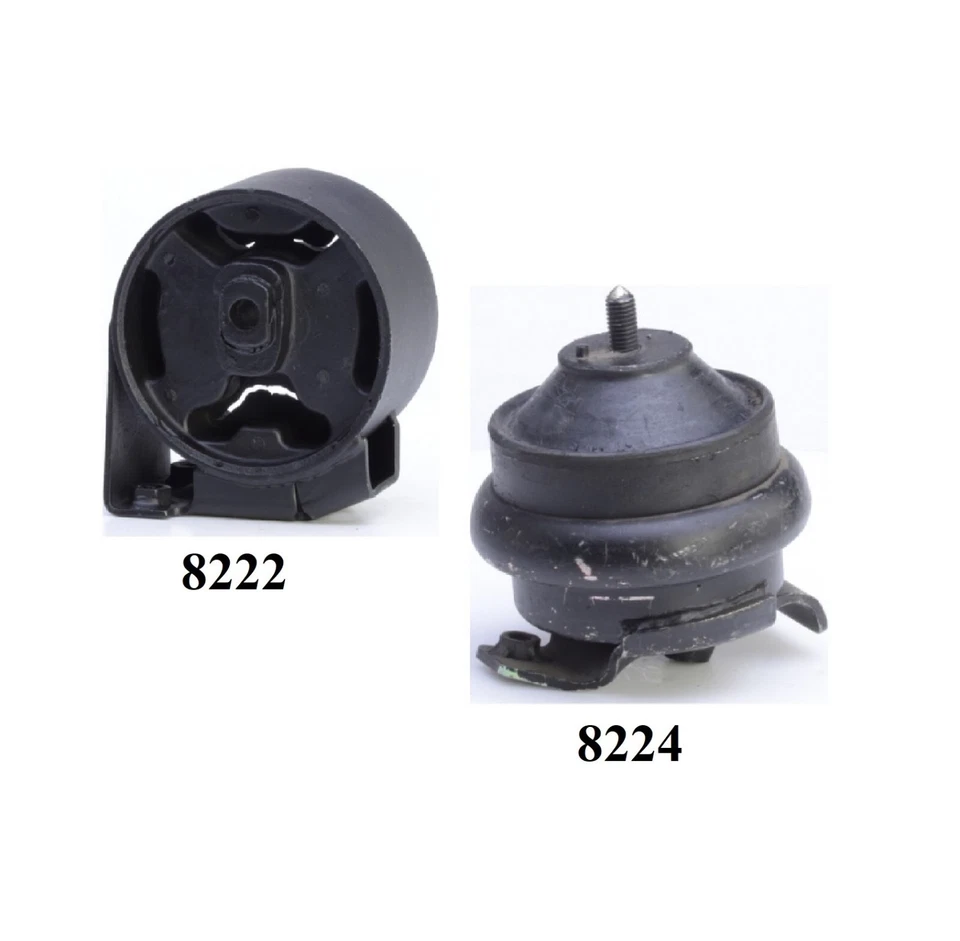 2PÇS MONTAGEM DE MOTOR FIT 1993-1994 VOLKSWAGEN PASSAT 1.9L DIESEL - AUTO TRANS - Imagem 2 de 4