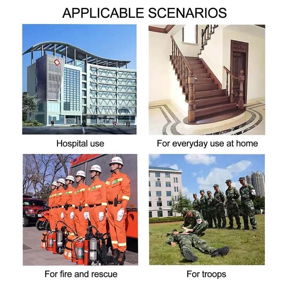 Patient Lift Stair Slide Board Transfer Emergency Evacuation Chair Wheelchair - image 4 of 4