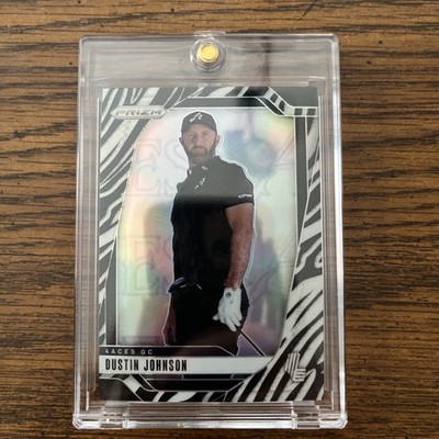 2025 Panini Prizm Liv Golf Dustin Johnson Snakeskin SP #26 Prizm