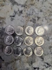 (12) 1947-S 10C Roosevelt Dime AU