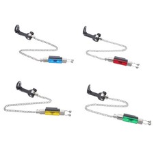 4pcs Fishing Bite Alarm: Fishing Rod Bite Alarm Swingers Clip-On with No Light