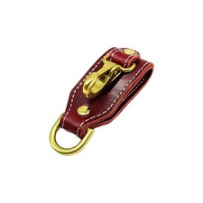   Leather Keychain for Men Leather Belt Key Holder Accessories Handmade