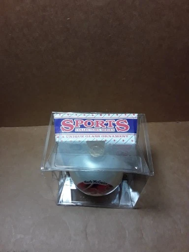 Topperscot Árbol de Navidad Bola de Vidrio Adorno Mark McGwire Cardinals MLB Foto 3 de 4