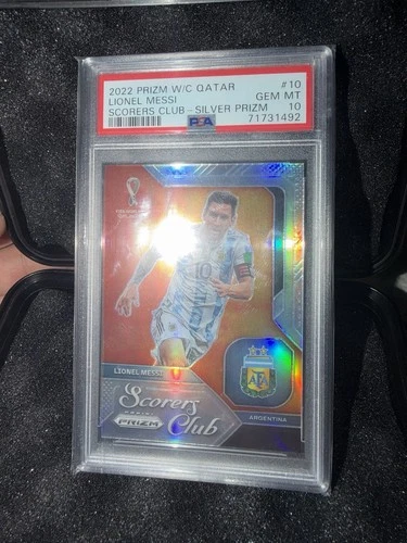 World Cup Lionel Messi Panini Prizm World Cup Lionel Messi #10 Silver Prizm