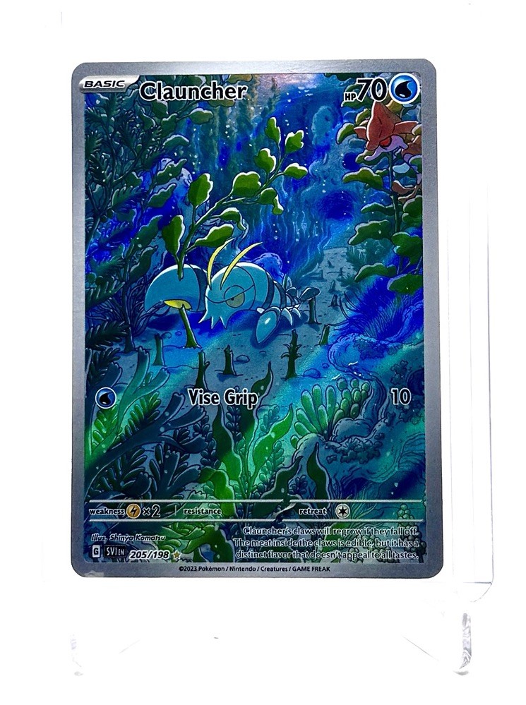 Pokemon TCG SV01: Scarlet & Violet Base Set #205/198 Clauncher