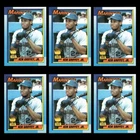 Ken Griffey Jr. Lot 6 Baseball Cards 1990 Topps Seattle Mariners Set Collection