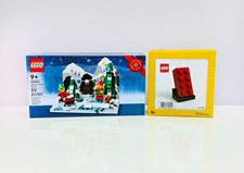 LEGO Limited Edition Christmas Winter Elves Red Brick 40564 6313287 NIB