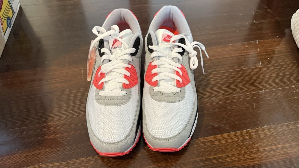 Nike Air Max 90 3 Retro 2020 Infrared Size 12 CT1685-100