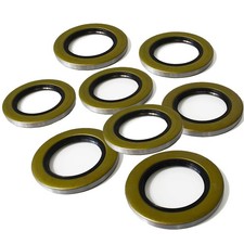 Set of 8 Trailer Hub Grease Seals E-Z Lube 52...