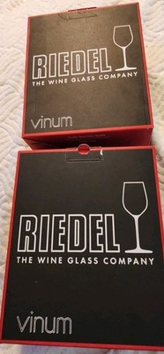 Riedel Vinum Bordeaux Cabernet Sauvignon Wine Glasses 4pc Set 6416/4 New in Box 
