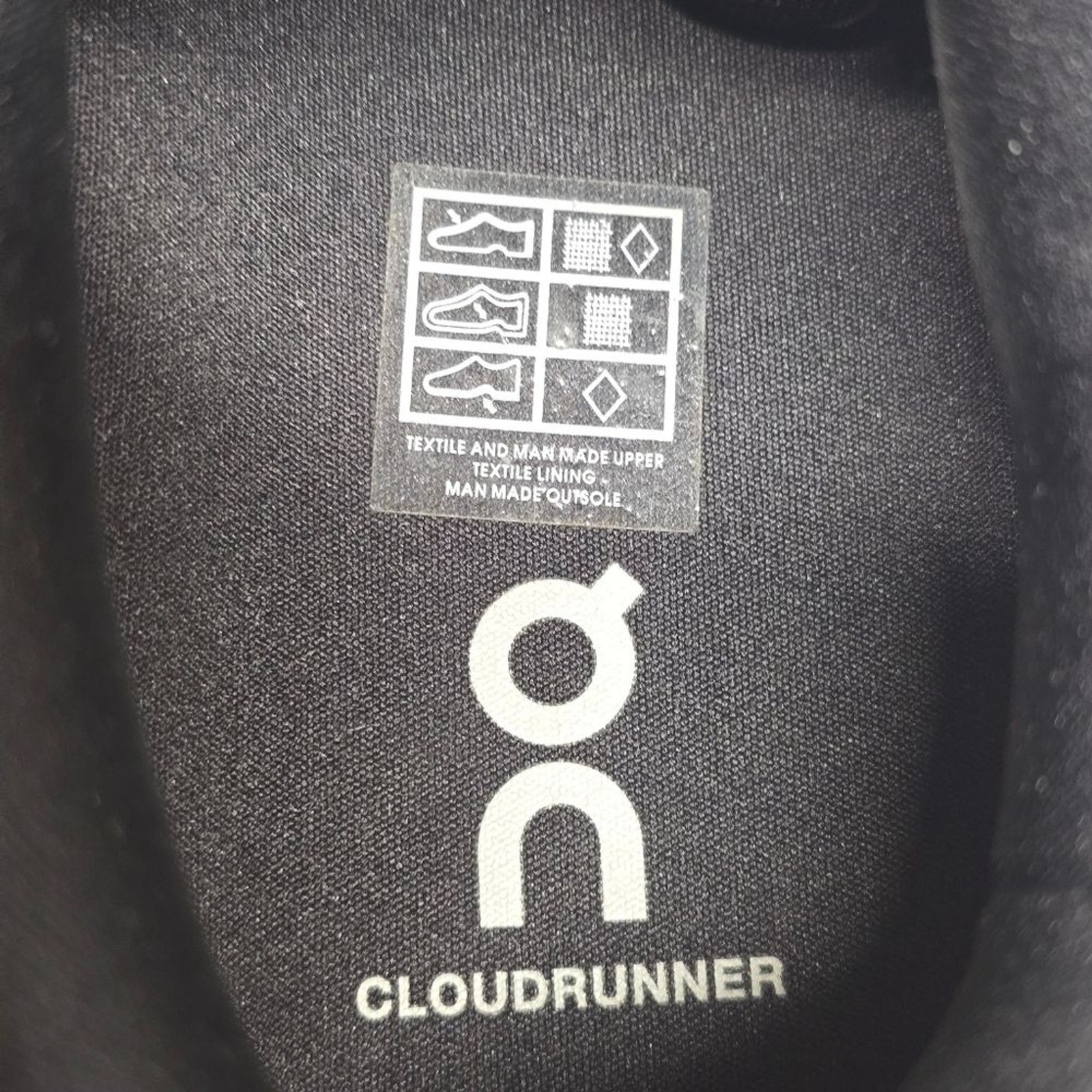 On Cloud Cloudrunner 2 Men's 11 Eclipse Black Run… - image 5