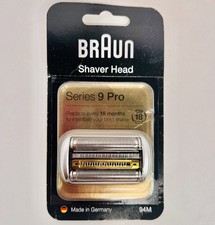 Braun Series 9 Pro Cassette 94M Replacement Shaver Head Silver Sealed