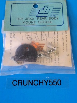 JG Mfg. 1805 Losi JRX2 Rear Body Mount Set Aluminum Vintage RC Part