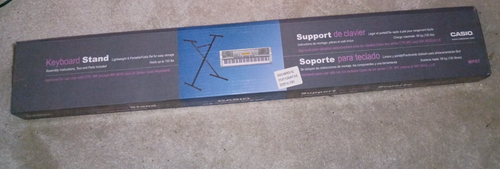 Casio MPST Standard Single Brace Keyboard Stand Black - Afbeelding 1 van 6