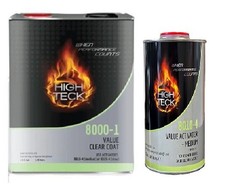 High Teck 8000 41 Value Urethane Automotive Clearcoat W Medium 8010 Activator