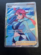 Pocket Scout - Pokemon Skyla 072/072 (Full Art) - Shining Fates (SHF) Ultra Rare See Pics - NM!