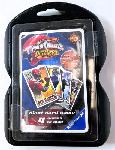 Ravensburger Power Rangers Operation Overdrive Giant Picture Card Game 2005 FS - Picture 2 of 5