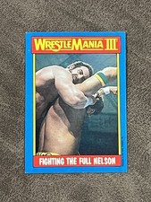 1987 Topps WWF Fighting The Full Nelson Billy Jack Haynes #51 NM-MT Vintage!