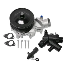 Water Pump, Connector, Gasket, Thermostat Kit Jaguar Land Rover LR4 XJR 