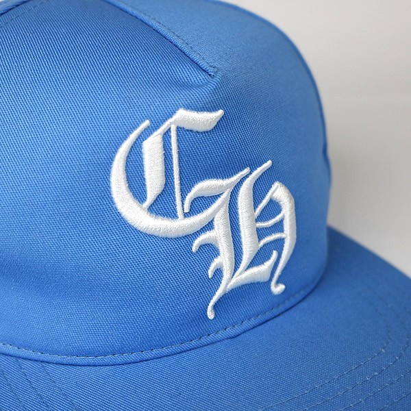 CHROME HEARTS Logo Embroidery Trucker Cap Men's Silver SV925 Blue thumbnail 4