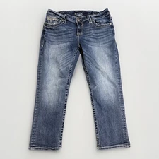 Vigoss Womens Capris 8 Heritage Fit Denim 30 X 22