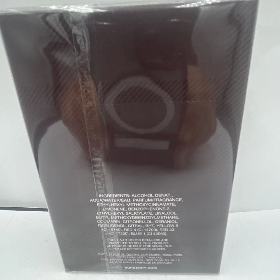 BURBERRY CLASSIC colonia para hombre EDT SPRAY 3,3 oz/100 ml NUEVO Y SELLADO Foto 2 de 4