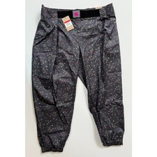 Nike Sportswear Icon Clash Women's Woven Pants Black DM6287 010 Size L NWT