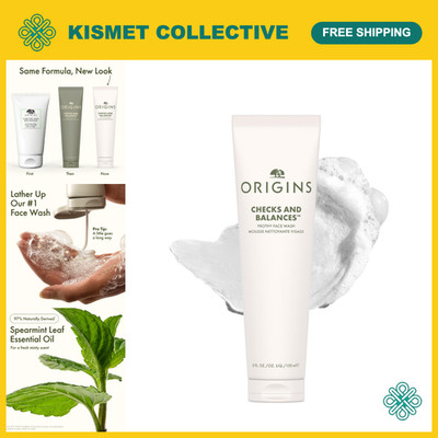 Foaming Facial Cleanser - Gentle Face Wash for Men & Women | Checks & Balances