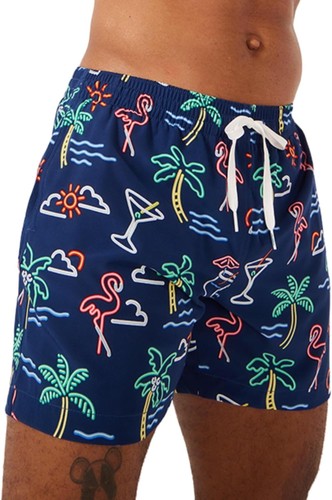 Men’s 4-Way Stretch Swim Trunks Quick Dry Beach Shorts 5.5″ Inseam Mesh Liner - Picture 6 of 37