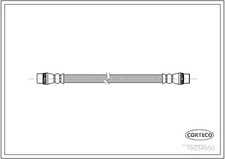 Flexible de frein Peugeot 301