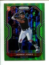 2021 Panini Prizm Lime Green Prizm #130 - Tier II - Jahmai Jones /125 ⚾ RC