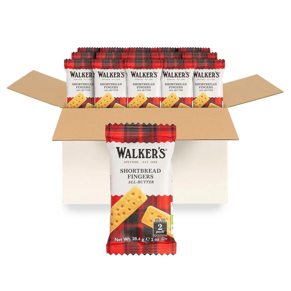 Walker's Shortbread Fingers, 150 Individually Wrapped Packs - Image 3 of 4