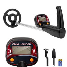 6 Inch IP68 Waterproof Coil Lightweight Kids Metal Detector With LCD Display