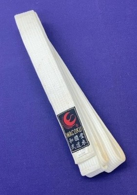 Karate, TKD, BJJ White Belt-Size 5 (WACOKU) NOS SKU30 | eBay
