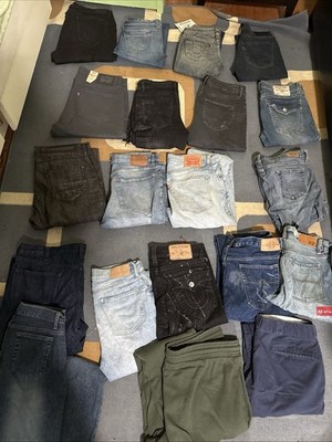 Mixed Size Large Assortment Of Jeans (Good For Resellers)