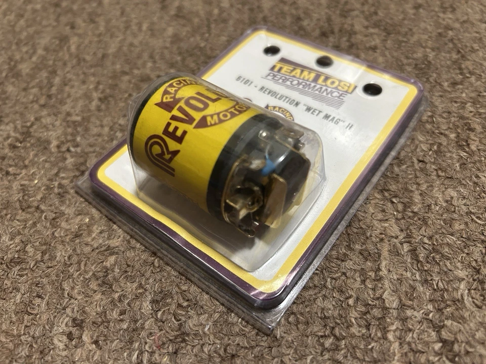 Vintage Team Losi 6101 Revolution Wet Mag II Brushed Modified Motor RC10 Yokomo - Image 3 of 4