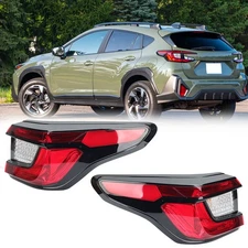 Pair Left&Right LED Tail Light Outer Lamp For Subaru Crosstrek Impreza 2024 2025