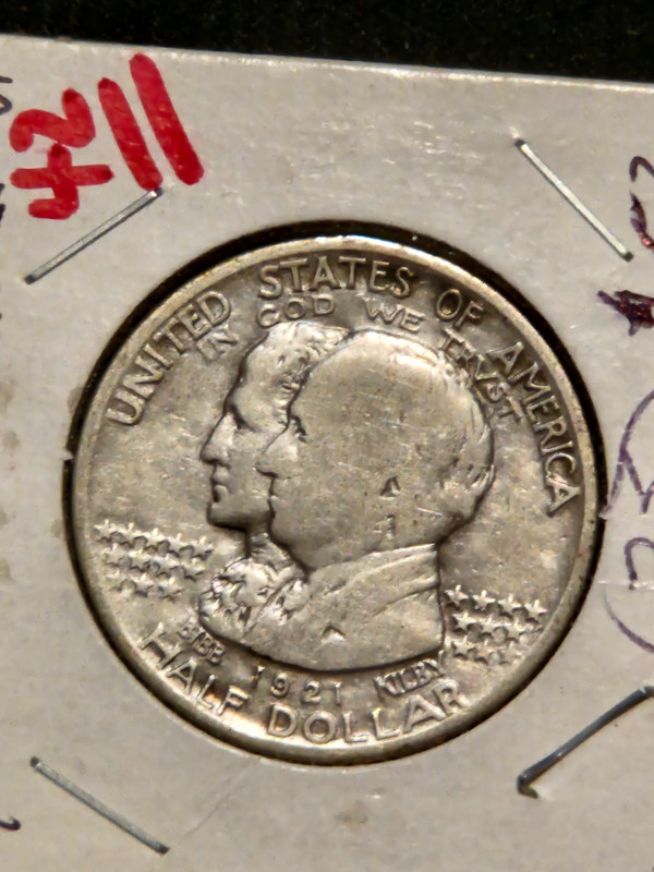 1921 ALABAMA COMMEMORATIVE SILVER HALF DOLLAR