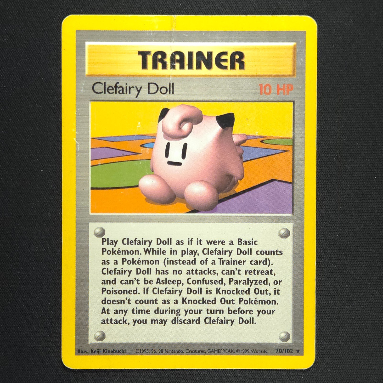 Clefairy Doll 070/102 - Base Set - Pokemon Card