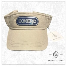 Custom Made Retro Eckerd Drugs Logo Patch Sportsman Pigment Dyed Cotton Visor