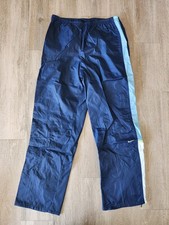 Vintage 90s Nike Track Pants Lightweight Nylon Fits Adult Mens M