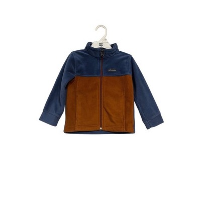 Boy s Columbia Fleece Full Zip Jacket Size 3T EUC!