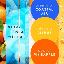 Glade Automatic Spray Refill, Air Freshener for Home and Bathroom, Coastal Sunsh